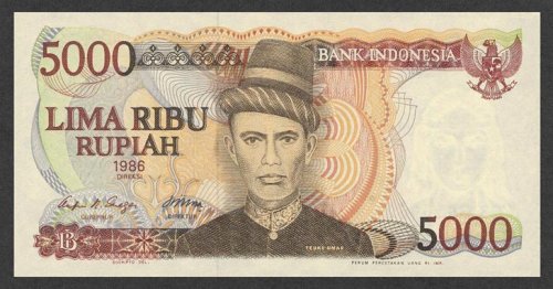 IndonesiaP125-5000Rupiah-1986-donatedth_f